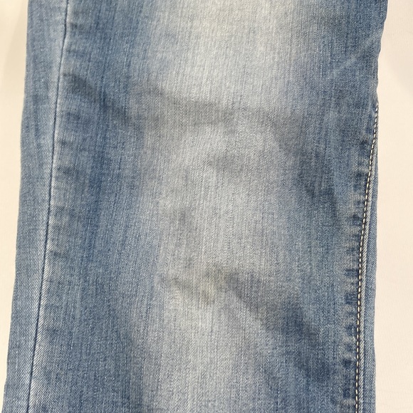 Denizen by Levi’s Modern Slim Boyfriend Cuffed Denim Jeans Light Wash - Picture 5 of 8